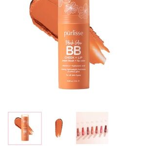 Purlisse Blush Glow BB Cheek + Lip - Vibrant Orange
